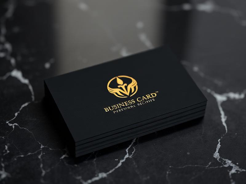 Premium business card identity