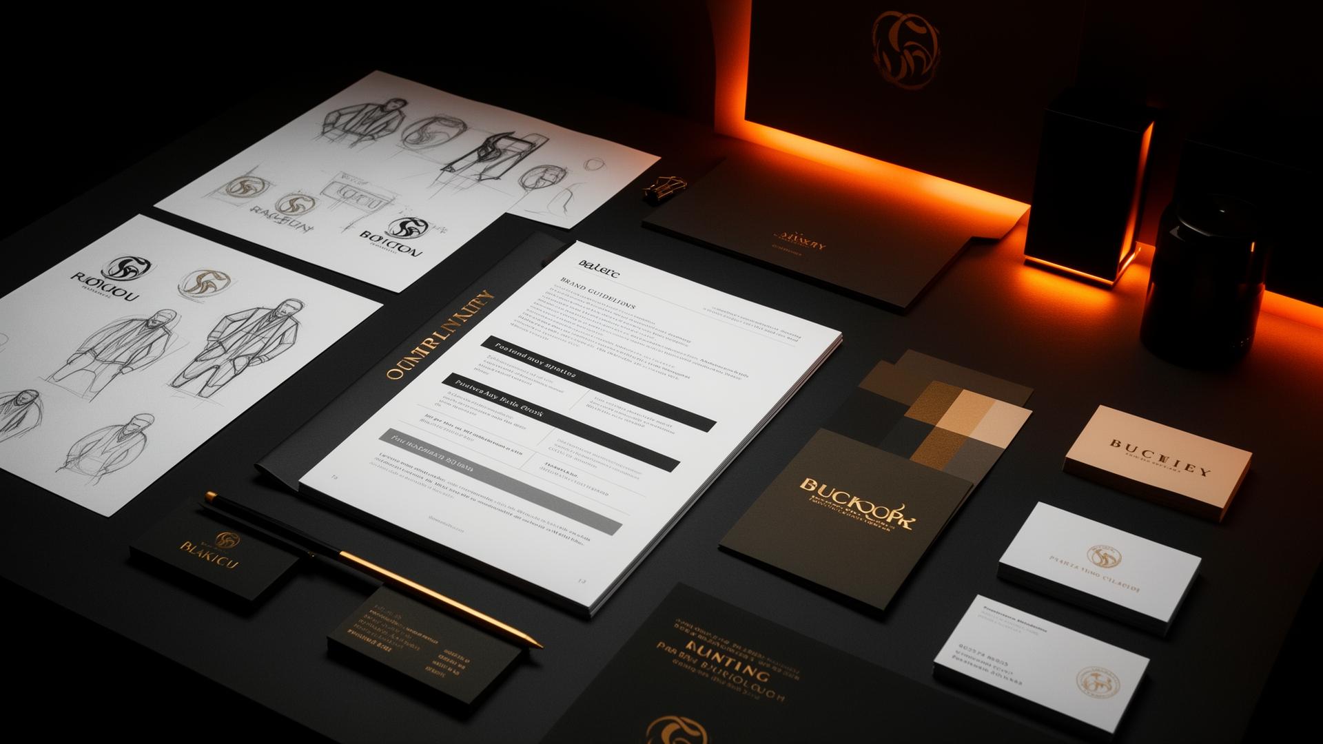 Brand identity and visual design system