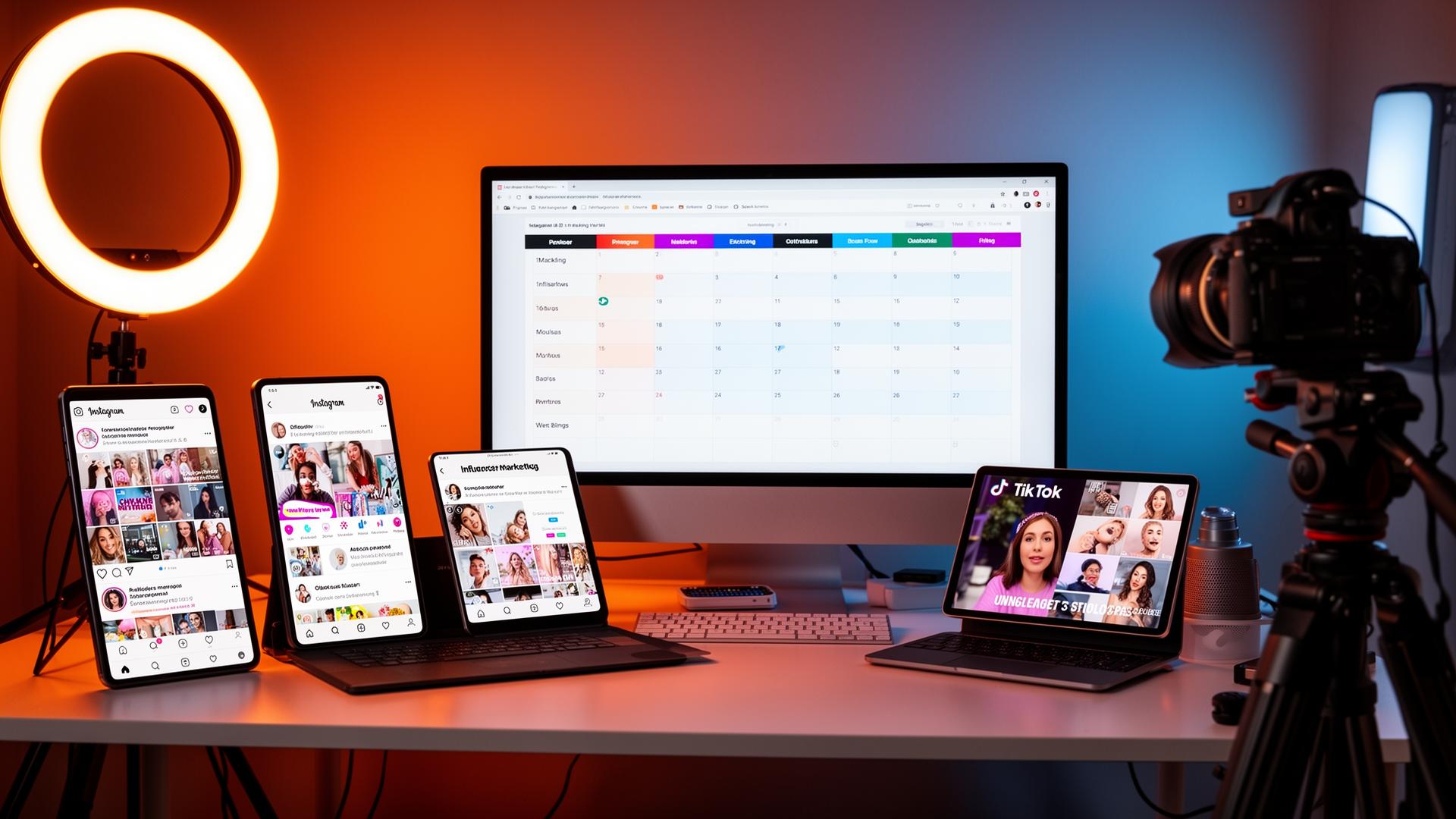 Social media content design and management