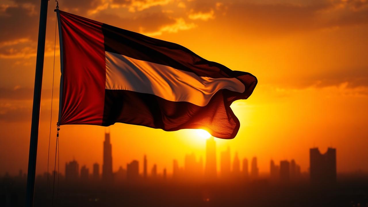 UAE Flag Day AI video